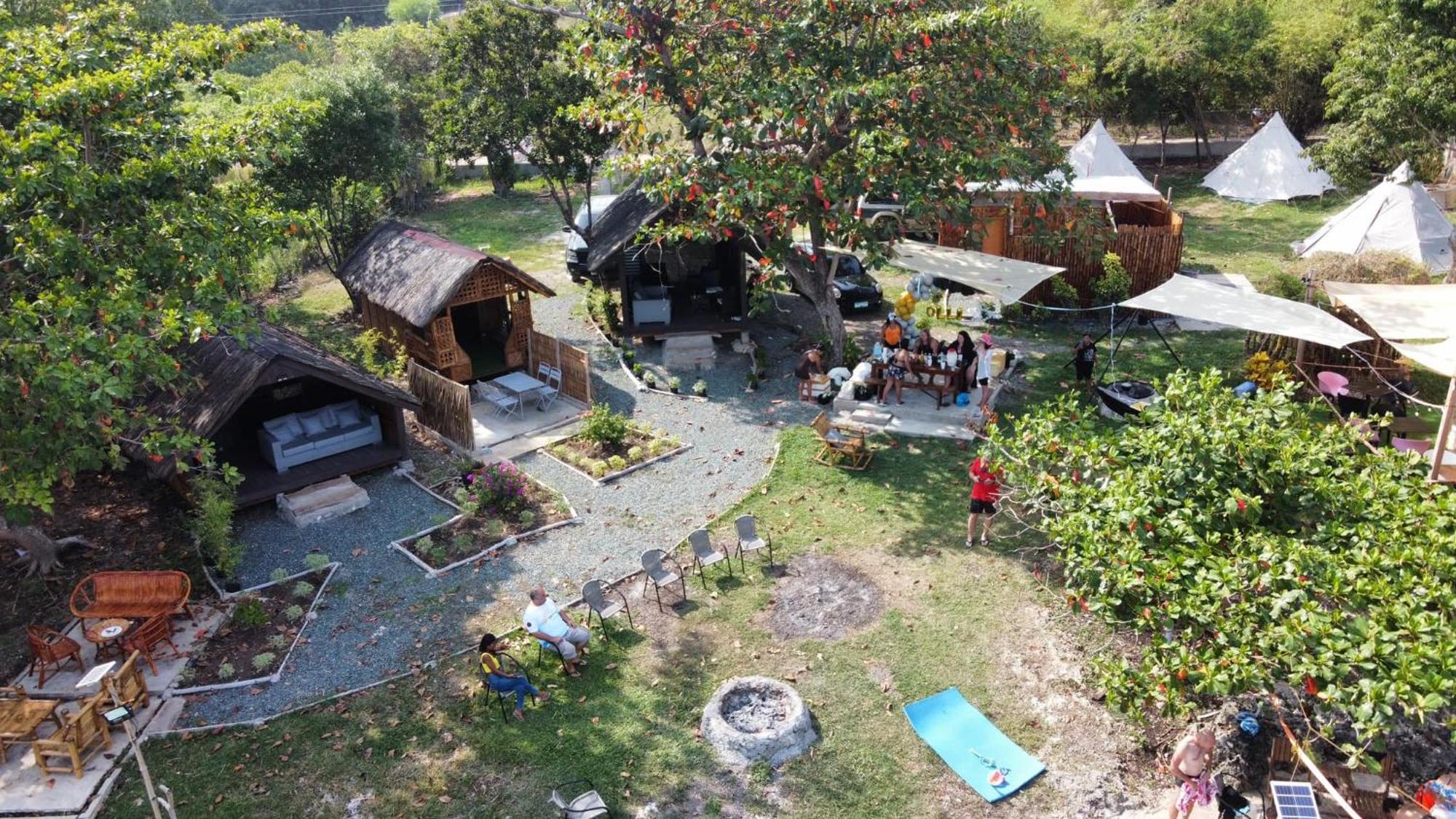 Jush Native And Glamping Hotel Dauis Eksteriør billede